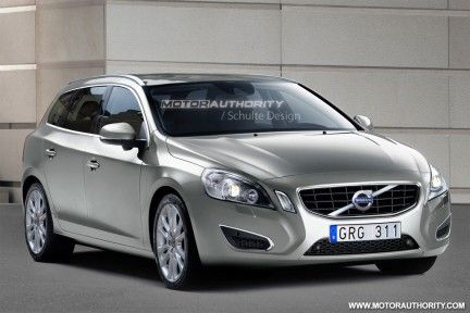 Volvo V70 Render