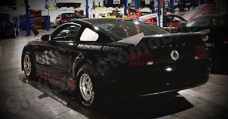 shelby gt500 super snake posteriore