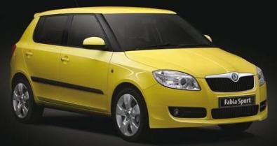 La Skoda Fabia Sport