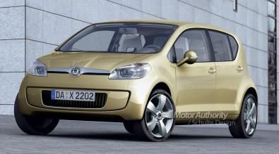 La City Car della Skoda, riprende i temi della UP Volkswagen