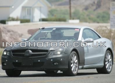 Mercedes SL Foto-spia