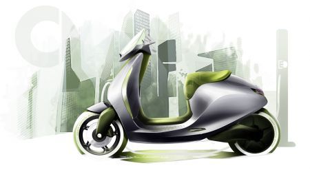 smart e-scooter