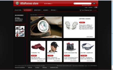 alfa romeo store