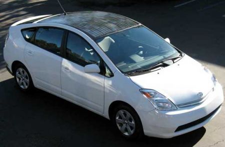 Toyoya Prius ad energia solare