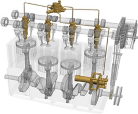 transonic combustion engine