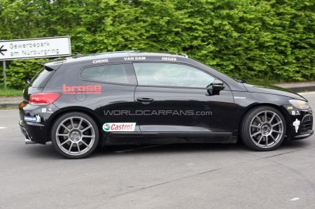 vw scirocco nurburgring fiancata
