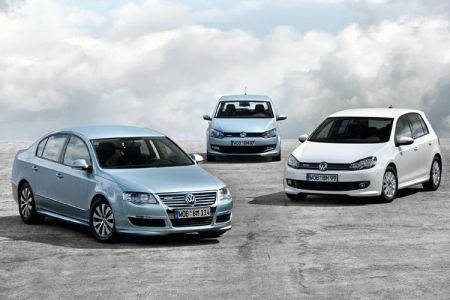 Le Volkswagen BlueMotion a Francoforte