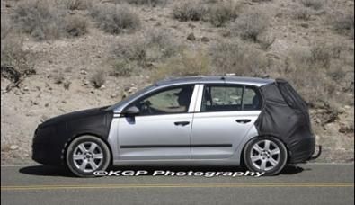 Foto spia Volkswagen Golf VI Serie