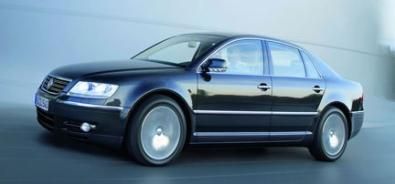 Una Volkswagen Phaeton, le prossime che veranno prodotte condivideranno parti comuni con altre marche
