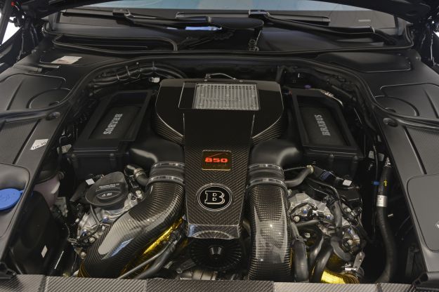 Brabus 850 6.0 Biturbo Coupé motore