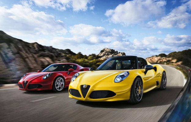 Alfa Romeo 4C Spider e Coupe