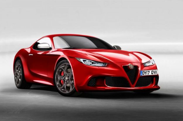 Alfa Romeo 6C rendering
