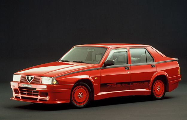 Alfa Romeo 75 Turbo Evoluzione frontale