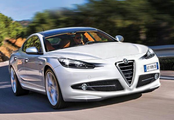 Alfa Romeo Giulia 2015 rendering