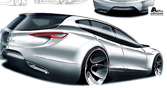 Alfa Romeo Giulia Sportwagon 2014 render