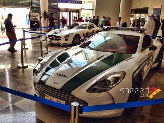 Aston Martin One 77 Polizia Dubai