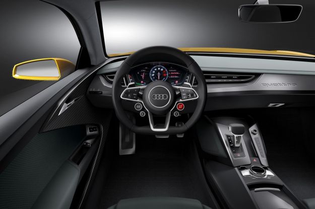 Audi Quattro concept 2014, interni