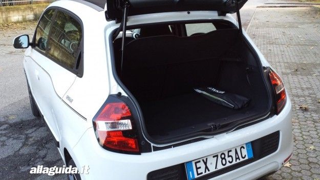 Bagagliaio Nuova Renault Twingo