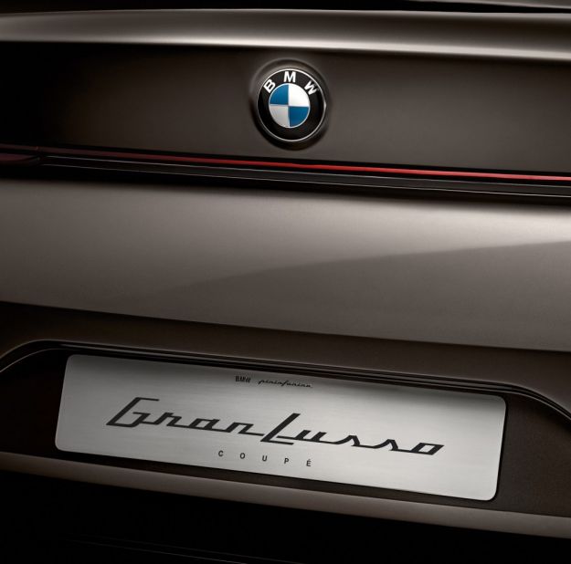 Bmw Pininfarina Gran Lusso Coupe, bagagliaio