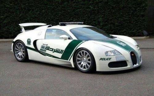 Bugatti Veyron Polizia Dubai