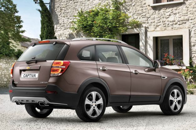 Chevrolet Captiva 2013 restyling