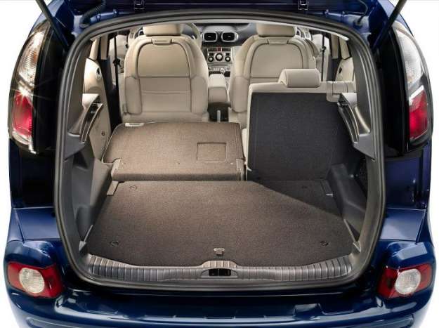 Citroen C3 Picasso 2013 restyling bagagliaio