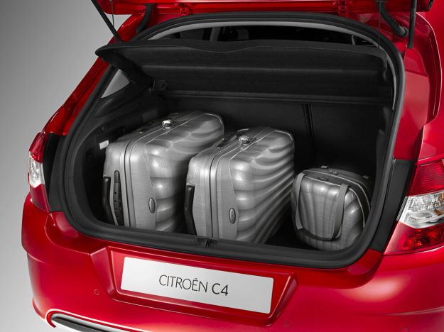 Citroen C4 bagagliaio