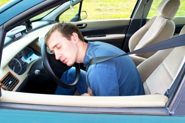 Colpo di sonno in auto