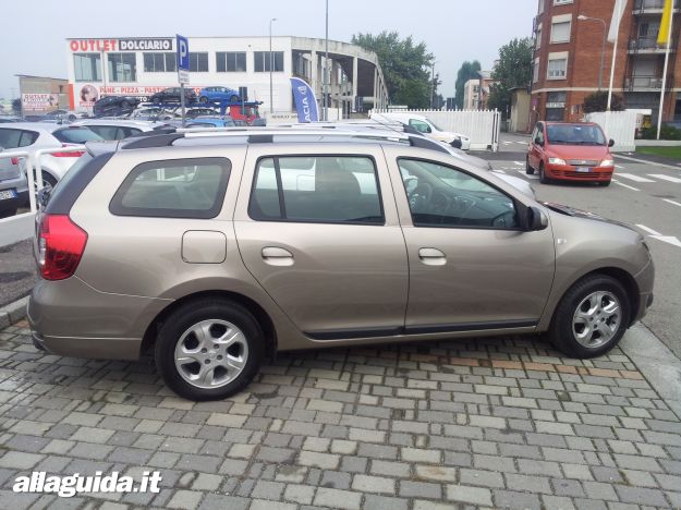 Dacia Logan MCV 2014, dimensioni