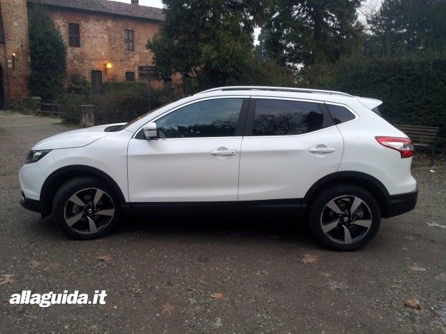 Dimensioni Nissan Qashqai 2015