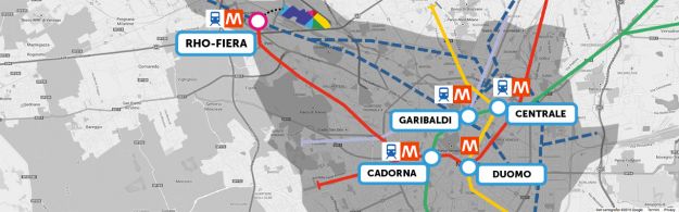 EXPO Milano 2015 come arrivare