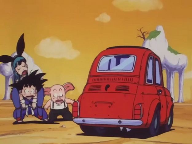 Fiat 500 Dragon Ball