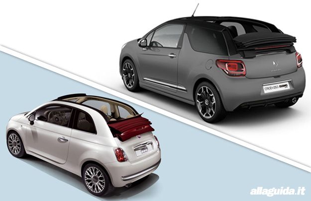 Fiat 500C vs DS3 Cabrio