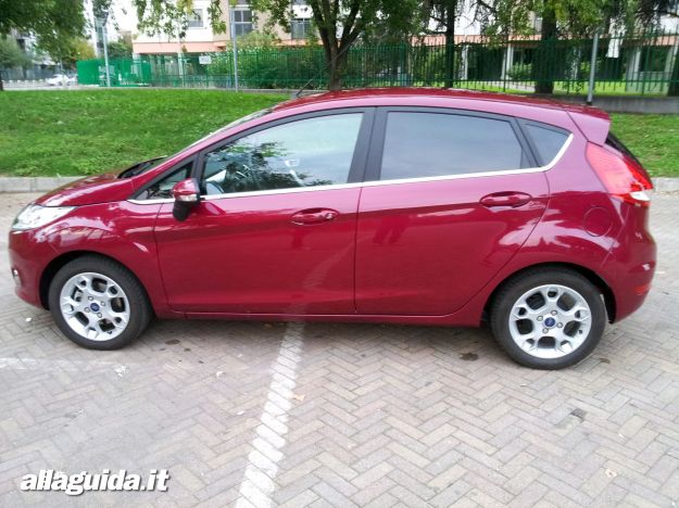 Ford Fiesta, dimensioni