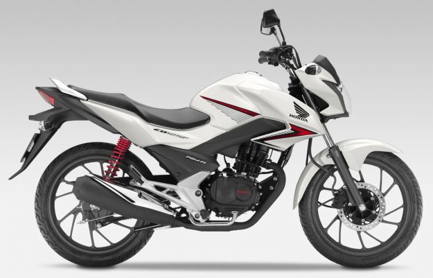 Honda CB125F Pearl Sunbeam White