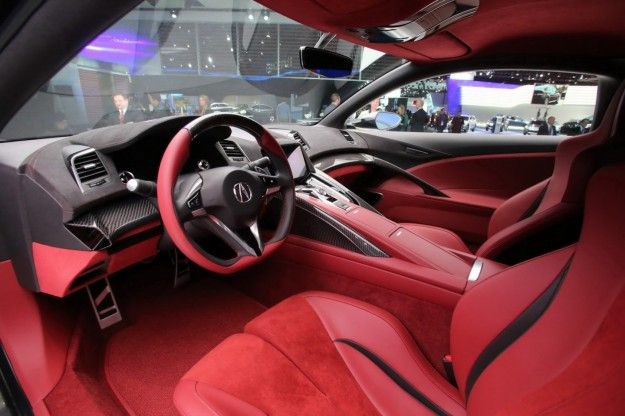 Honda NSX 2015 interni
