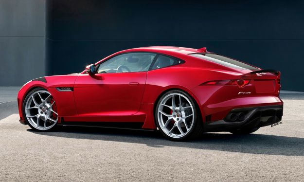 Jaguar F Type RS rendering