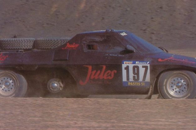 Jules II proto 6 ruote Dakar 1984