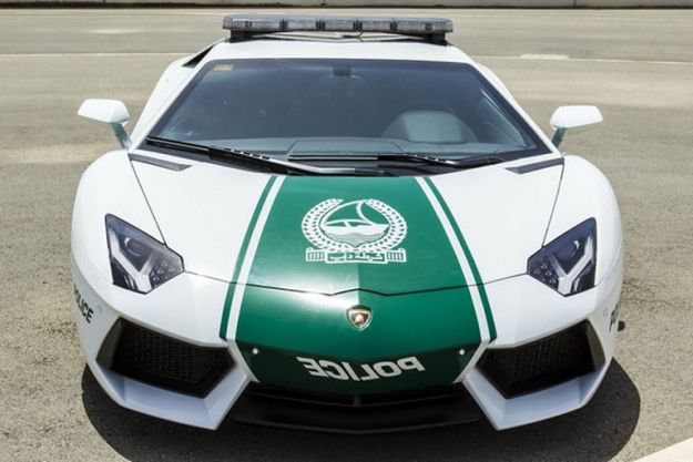 Lamborghini Aventador Polizia Dubai