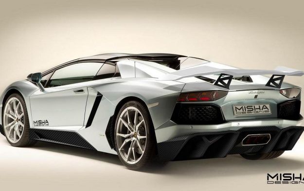 Lamborghini Aventador tuning Misha design, posteriore