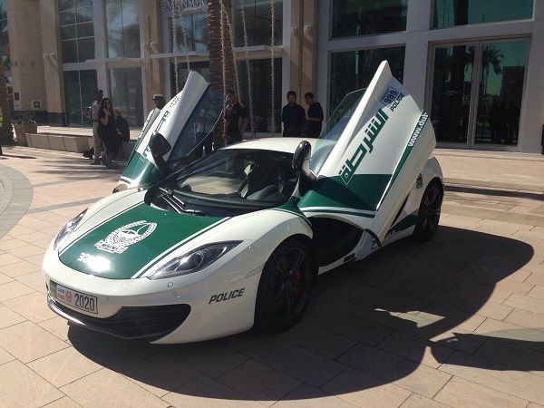 McLaren MP4 12C Polizia Dubai