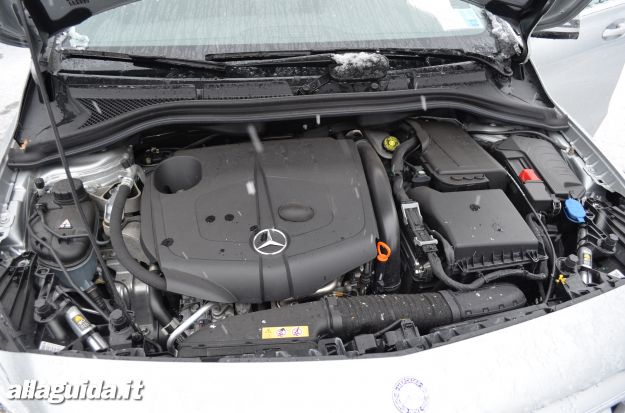 Mercedes Classe B, motori disponibili