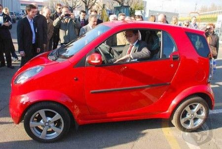 Minicar usate guidatore