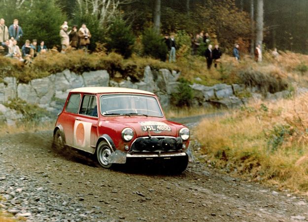 Morris Mini Cooper S Rally muso