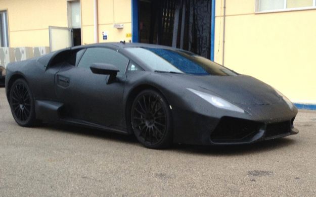 Nuova Lamborghini Gallardo, foto spia fiancata