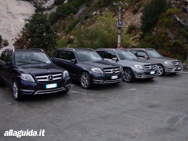 Nuova Mercedes GLK 2012 a Carrara