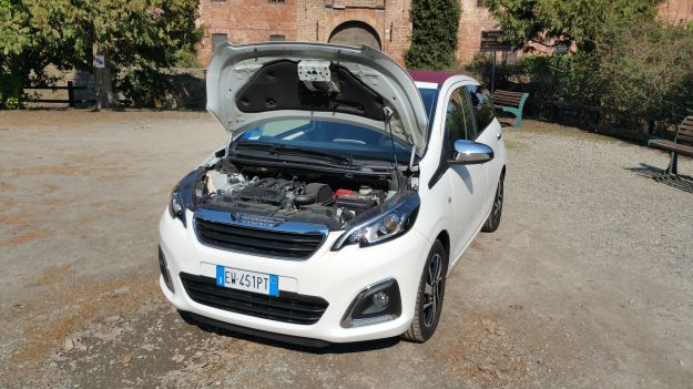 Nuova Peugeot 108 motori