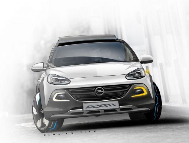 Opel Adam Rocks, frontale