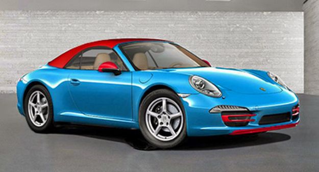 Porsche 911 Blu Edition