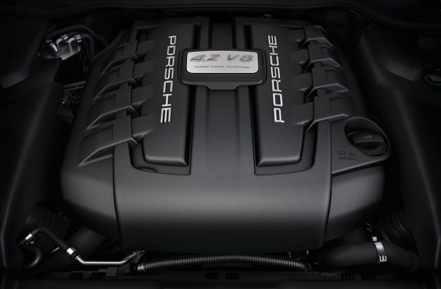 Porsche Cayenne S diesel V8, motore